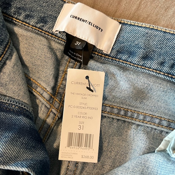 Current/Elliott Vintage Cropped Slim - Picture 4 of 4
